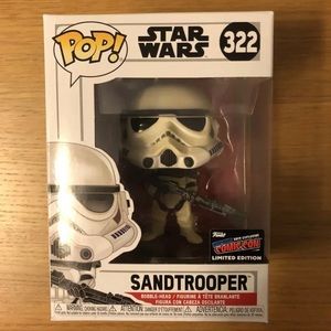 Funko Pop! Star Wars Sandtrooper Figure 322 2019